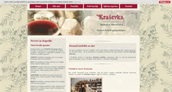Desktop Screenshot of krasevka.si